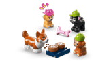 LEGO Friends: Dog Treats Bakery figures of animals with accessories on a transparent background