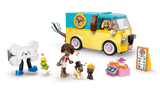 LEGO Friends: Pet Accessories Van with characters and accessories on a transparent background