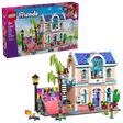LEGO Friends: Liann's Family House set with detailed house model and packaging on a clear background