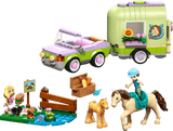 ToyLEGO Friends: Horse & Baby Foal Trailer horse figures on a transparent background
