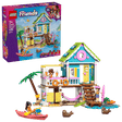 LEGO Friends: Beach House with Seals set with packaging on a white background