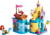 LEGO Disney Princess: Ariel's Magical Mini Palace set with characters and accessories on a transparent background