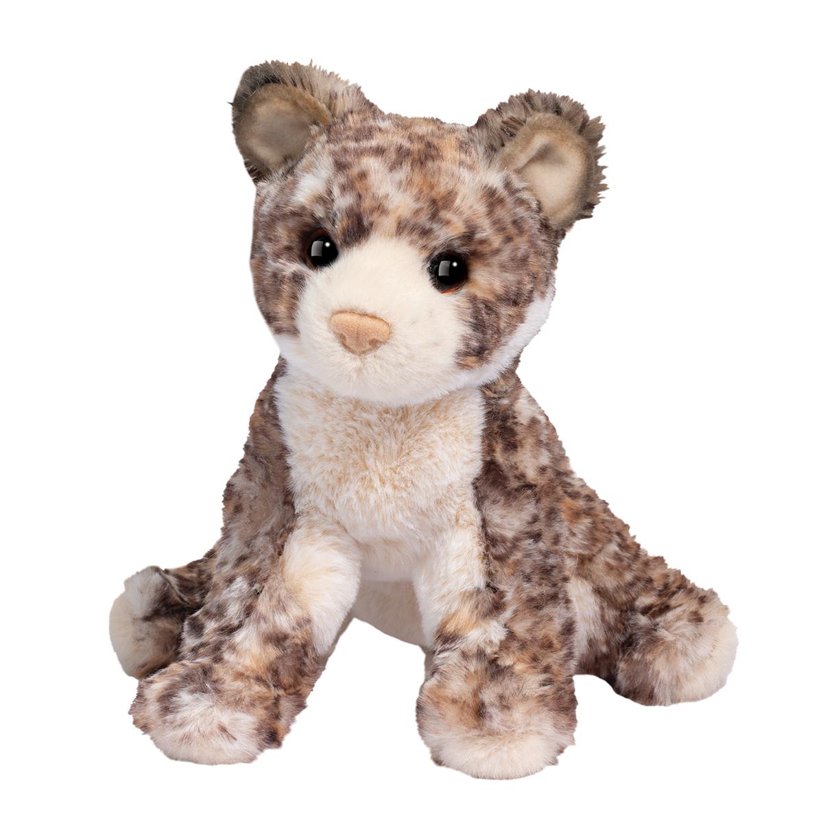 Plush toy Lacie Leopard Mini Soft on a white background