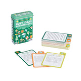 Card game set with 'Busy Ideas for Bored Kids' packaging on a white background