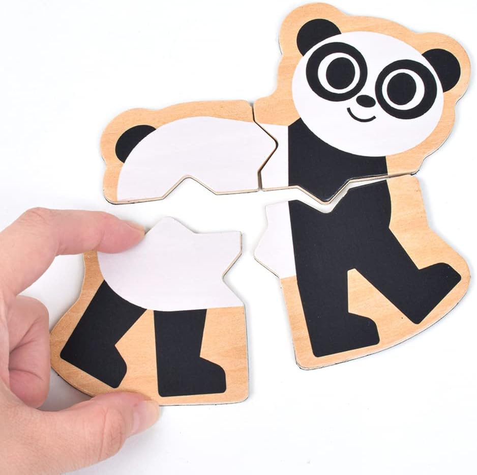 Mixanimo Mix & Match Wooden Animal Magnets