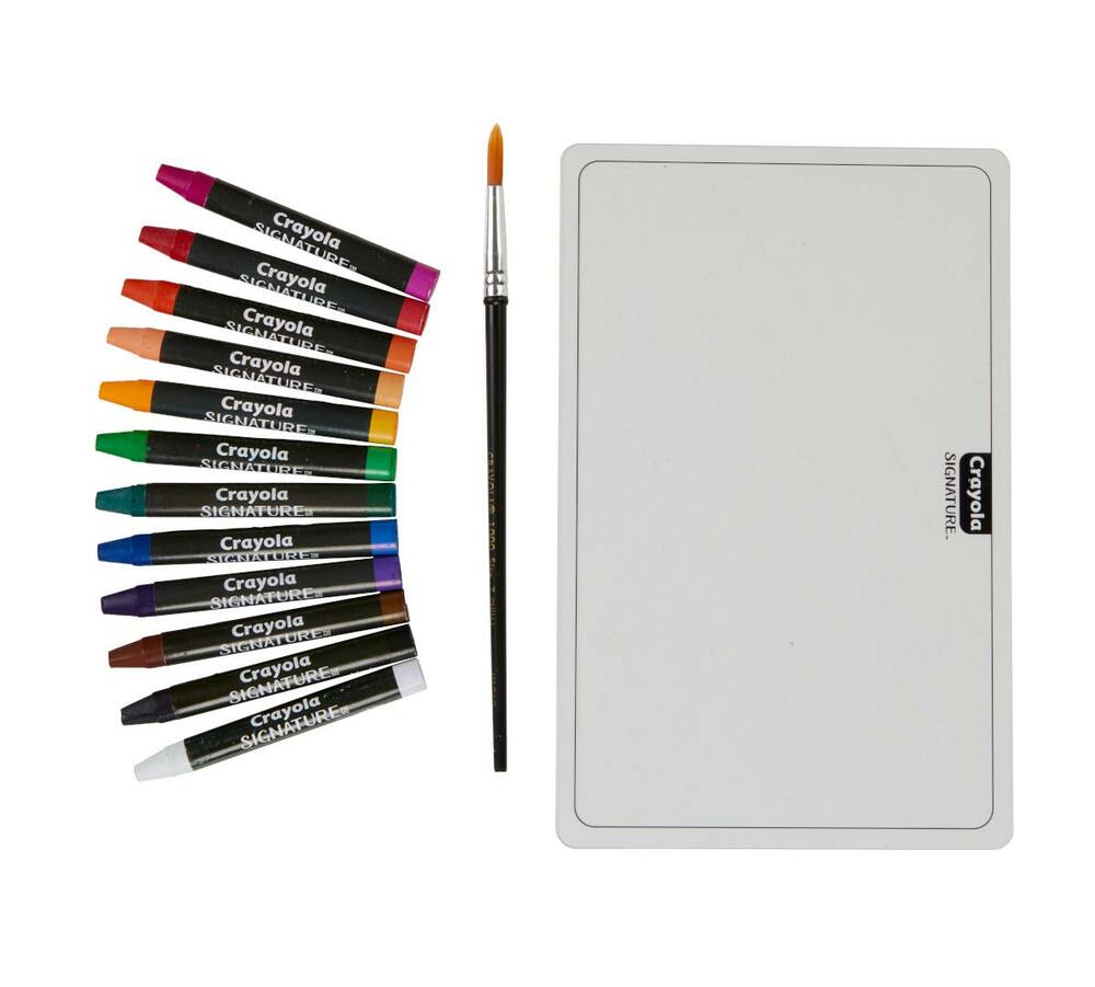 Signature Premium Watercolor Crayons Painting Set
