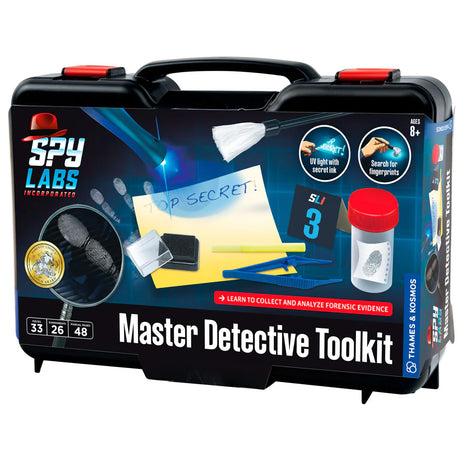 Spy Labs Master Detective Toolkit packaging on a white background