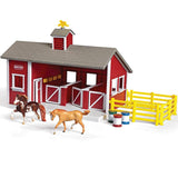 Stablemates Red Stable Set with Two Horses