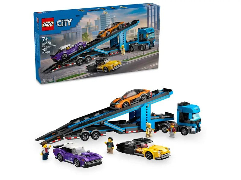60408 LEGO® Car Transporter Truck with Sports Cars