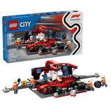 60443 LEGO® F1 Pit Stop & Pit Crew with Ferrari Car