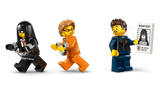 LEGO City Police: Police Prisoner Transport Van figures on a transparent background