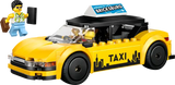 LEGO taxi set LEGO City Great Vehicles: Yellow Taxi white background