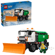 LEGO City Great Vehicles: Snowplow set with packaging on a transparent background