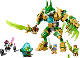 LEGO DREAMZzz: Fox Guardian Mech with various characters and items on a white background
