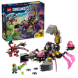 LEGO DREAMZzz: Nightmare Scorpion Digger set with building pieces and packaging on a white background