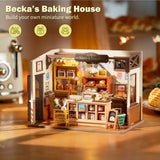Rolife Becka's Baking House DIY Miniature House Kit