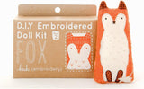 Fox Embroidery Kit