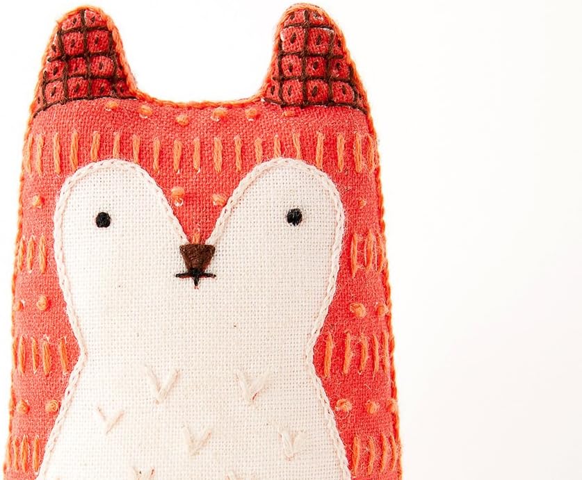 Fox Embroidery Kit