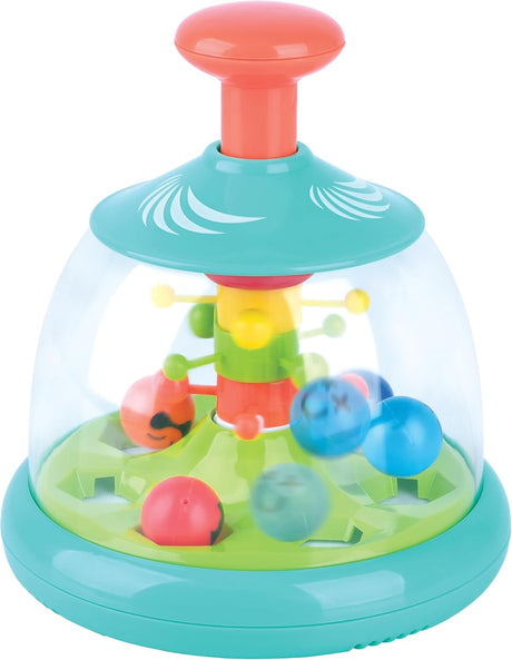 Kidoozie Press 'n Tumble Activity Dome , featuring various shapes and colors on a white background.