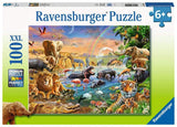 Savannah Jungle Water Hole 100 Piece Puzzle