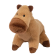 Plush Craig Capybara Muzzle on a white background