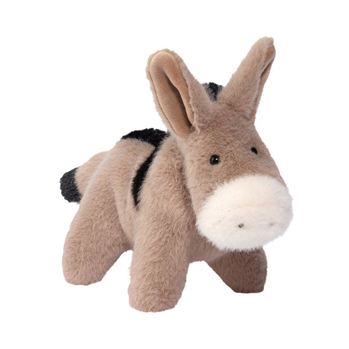Plush Donna Donkey Muzzle toy on a white background