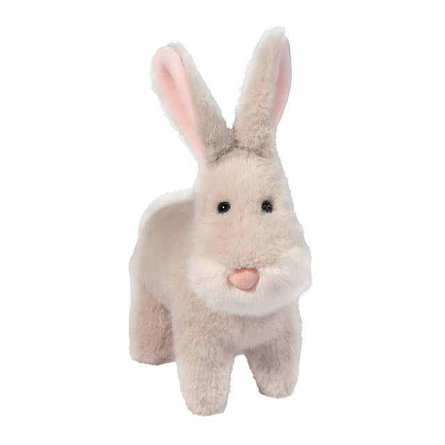 Plush Barb Bunny Muzzle toy on a white background