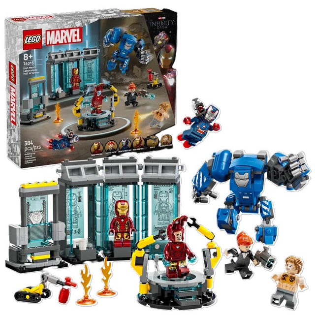 76315 76315 LEGO® Iron Man's Laboratory: Hall of Armor – Grandrabbit's Toy Shoppe