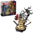 LEGO Super Heroes Marvel: Epic Battle: Spider-Man vs. Sandman set with packaging on a white background
