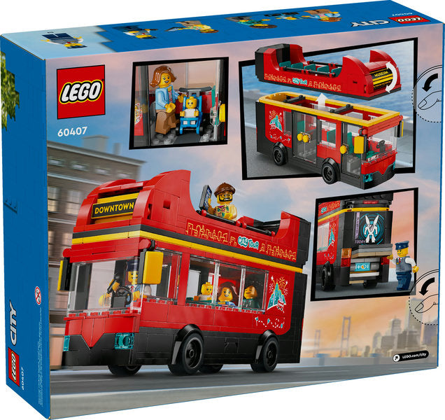 60407 LEGO® Red Double-Decker Sightseeing Bus