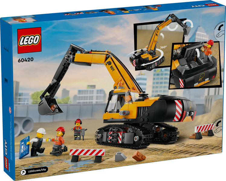 60420 LEGO® Yellow Construction Excavator