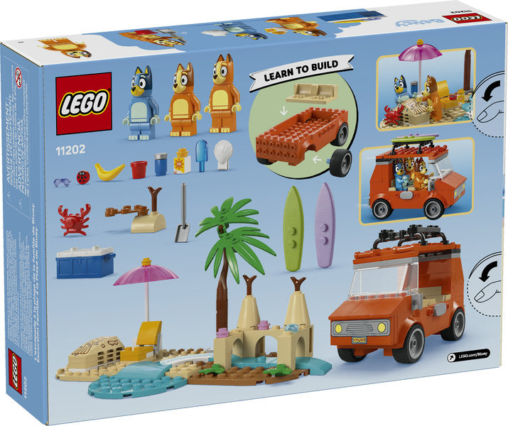 11202 LEGO® Bluey's Beach & Family Car Trip