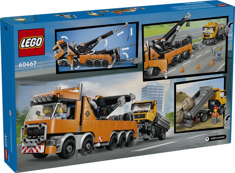 60467 LEGO® Heavy-Duty Recovery Tow Truck with Crane