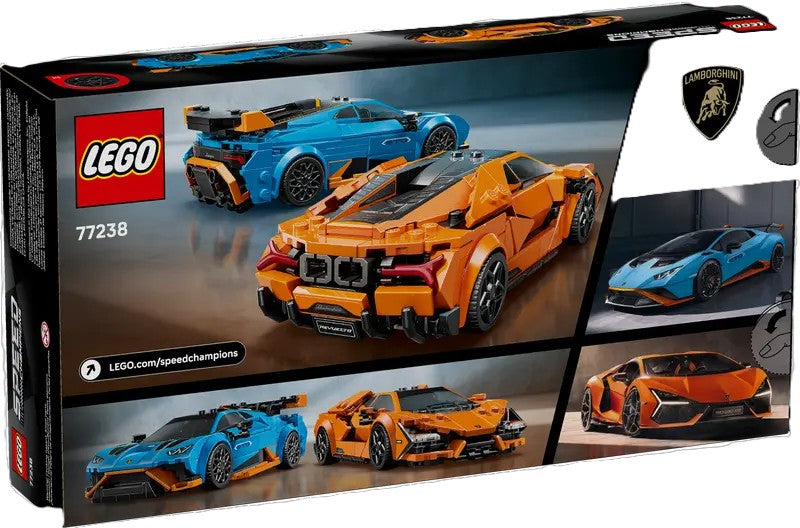 77238 LEGO® Lamborghini Revuelto & Huracán STO