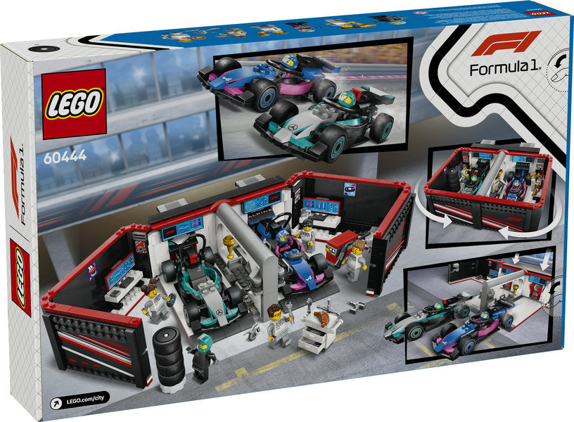 60444 LEGO® F1 Garage & Mercedes-AMG & Alpine Cars
