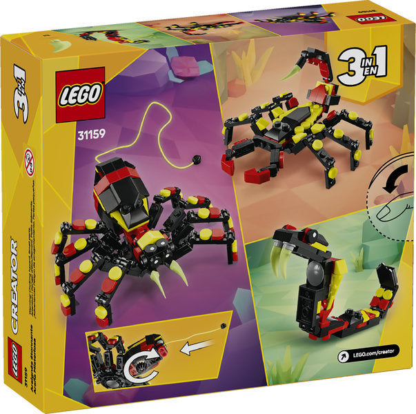 31159 LEGO® Wild Animals: Surprising Spider – Grandrabbit's Toy Shoppe