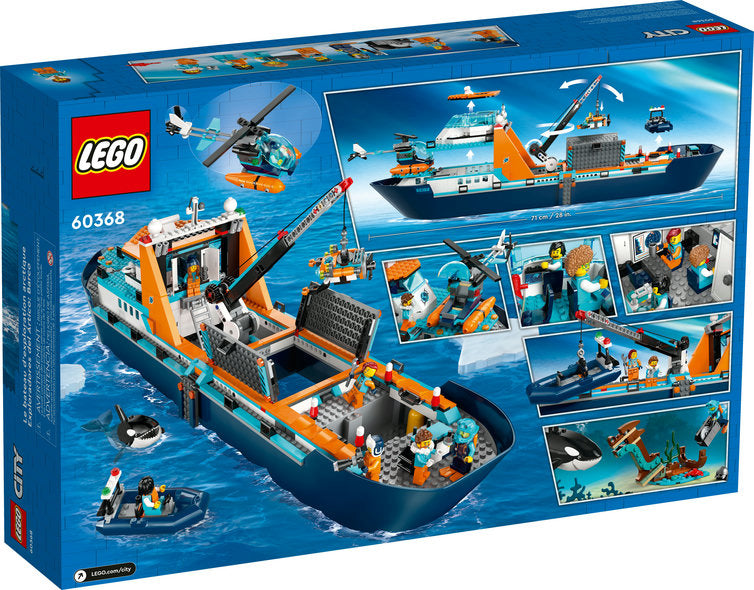 60368 LEGO® Arctic Explorer Ship – Grandrabbit's Toy Shoppe