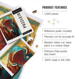 Boulder, Colorado, Vivid Bison 1000pc Puzzle