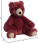 Burgundy Humphrey Bear 11 Inch
