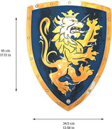Liontouch Medieval Noble Knight Blue Foam Toy Sheild