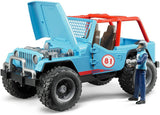 Blue Jeep Cross Country Racer