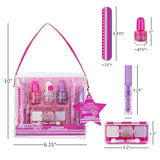 Children's Expressions 7 Piece Beauty Kit with dimensions displayed
