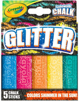 Glitter Sidewalk Chalk