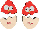 Color N Eggs Bilingual Matching Puzzle