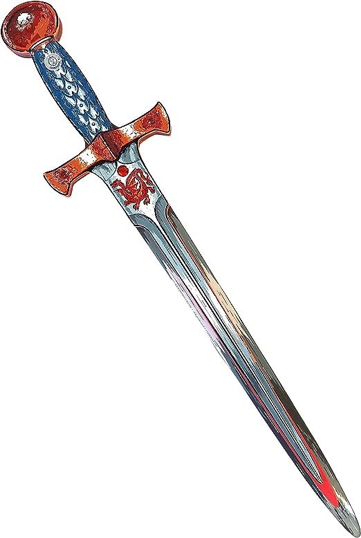 Knight Sword Amber Dragon