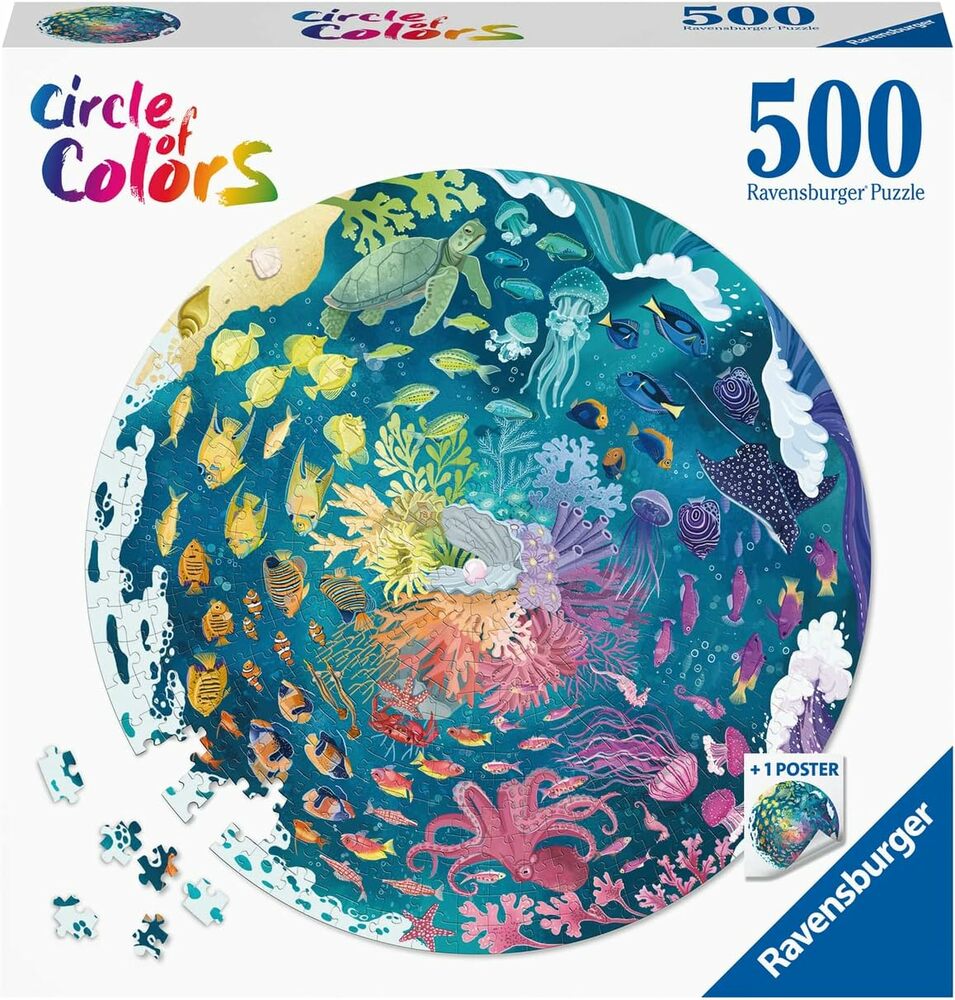 Circle of Colors - Ocean - 500 Pieces Puzzle