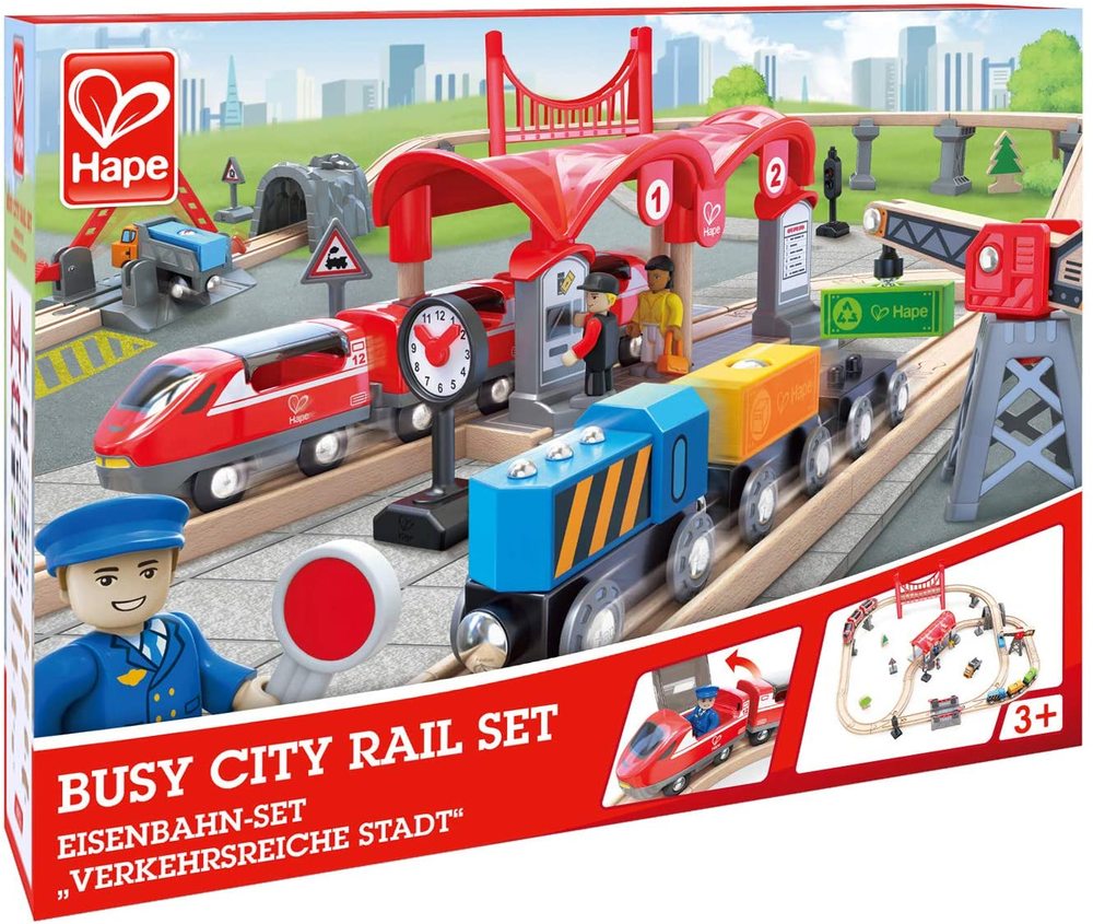 Busy City Rail Set