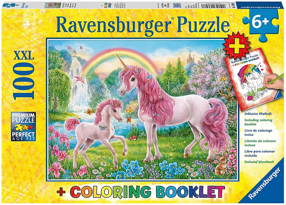 Magical Unicorns - 100 Pieces Puzzle