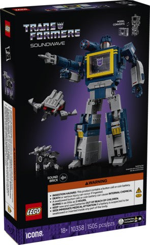 10358 LEGO Transformers: Soundwave – Grandrabbit's Toy Shoppe
