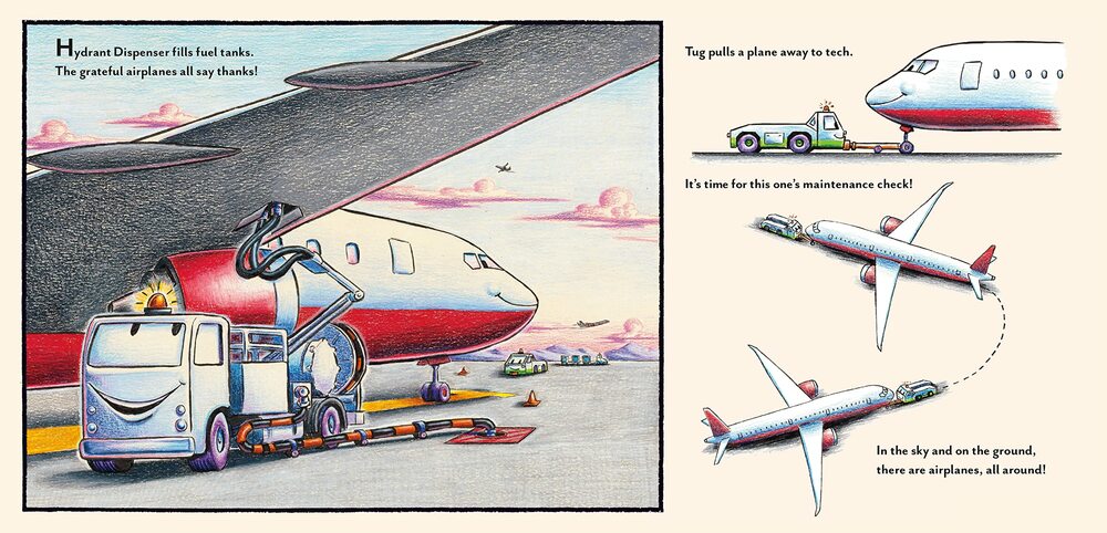 Construction Site Taking Flight